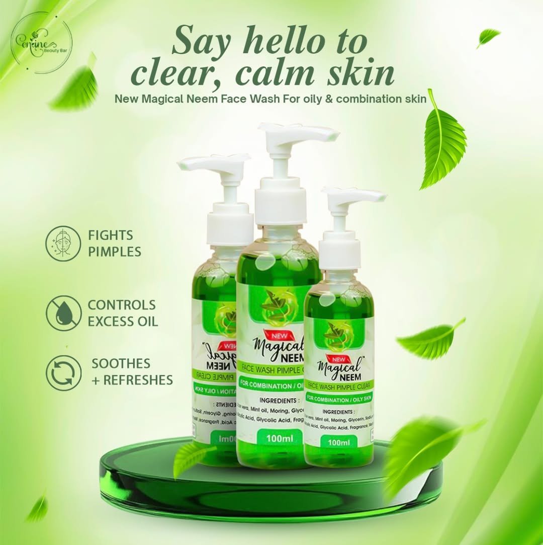 Magical Neem Pimple Clear Facewash - Image 4