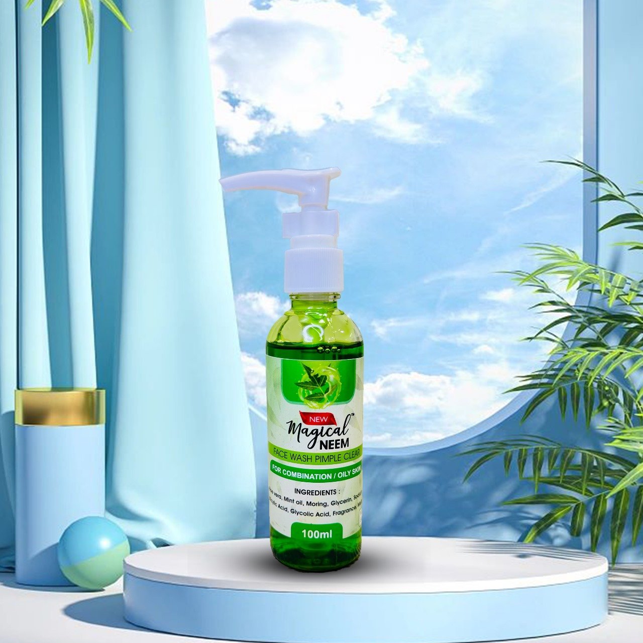 Magical Neem Pimple Clear Facewash - Image 2