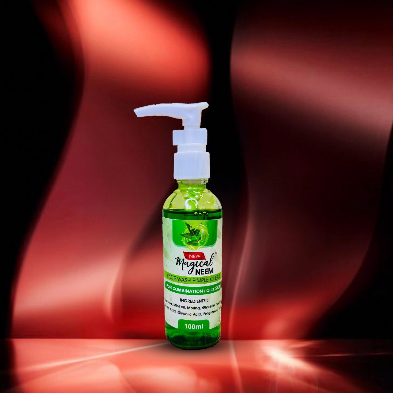 Magical Neem Pimple Clear Facewash - Image 3