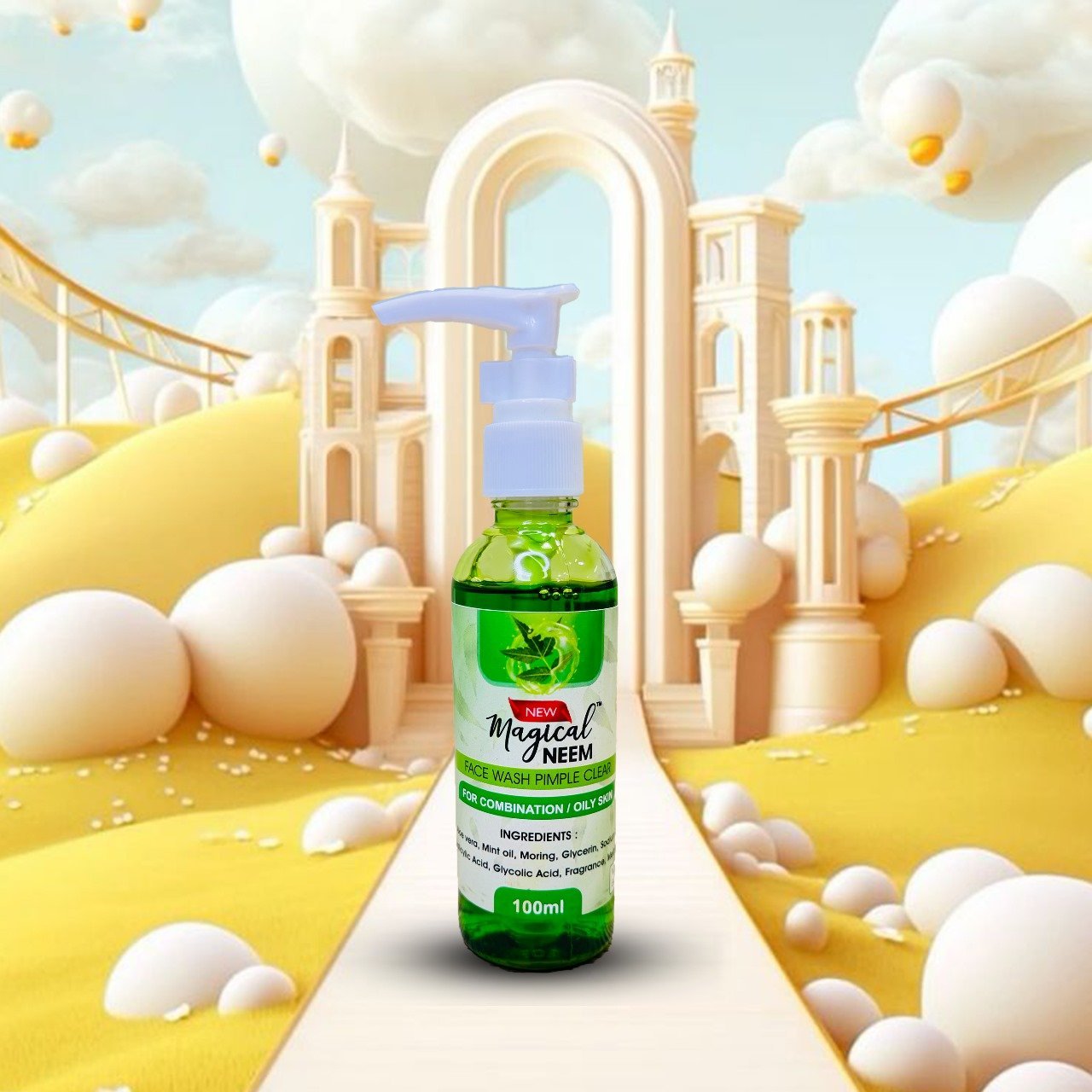 Magical Neem Pimple Clear Facewash - Image 6