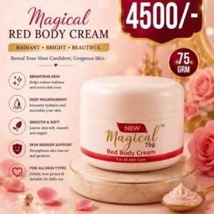 Magical Body Whitening Cream Red
