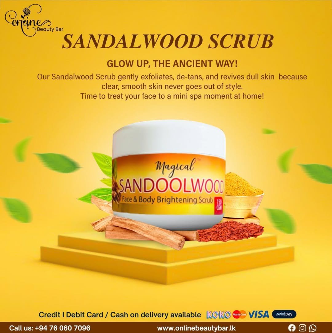 Magical Sandalwood Scrub - Face & Body - Image 2
