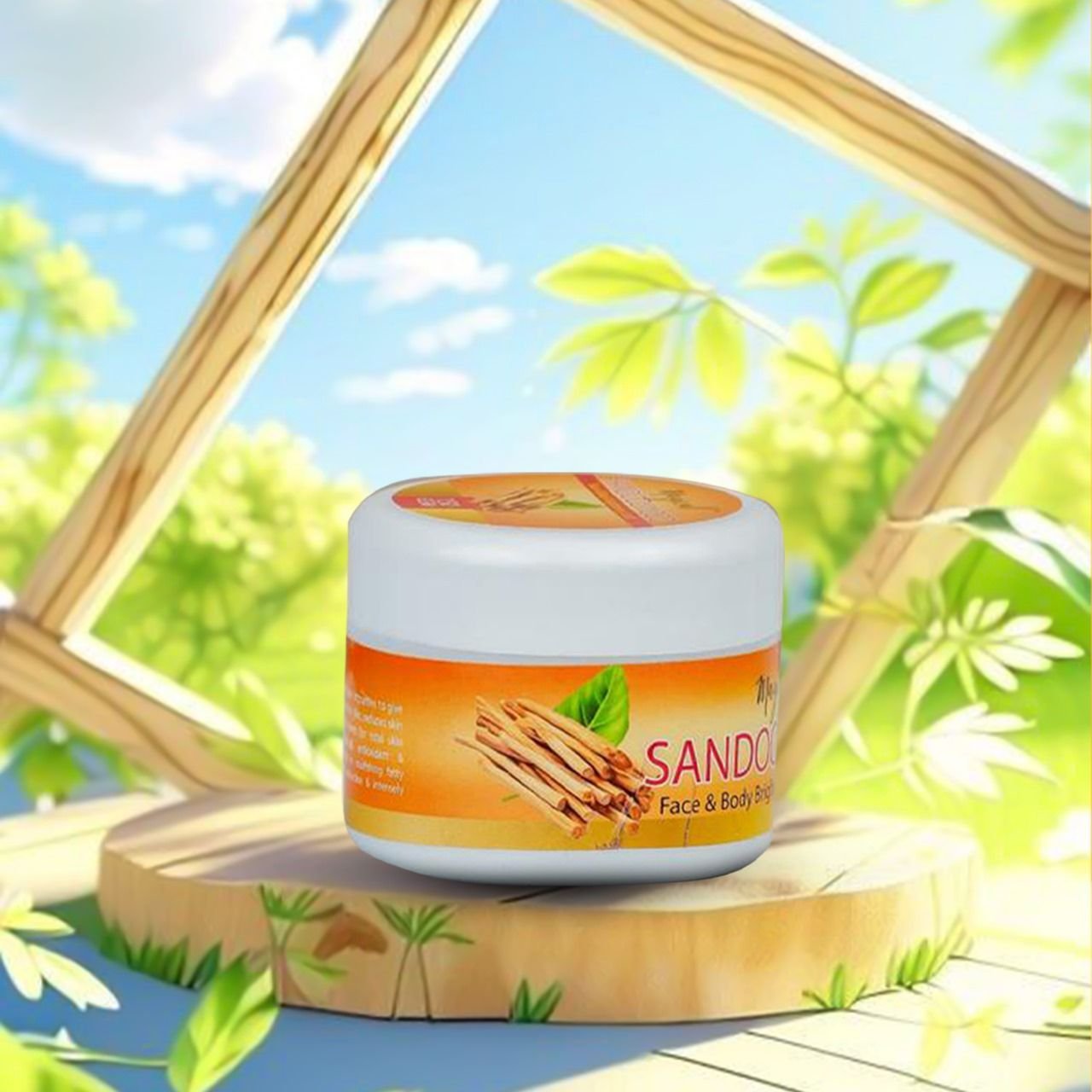 Magical Sandalwood Scrub - Face & Body - Image 4