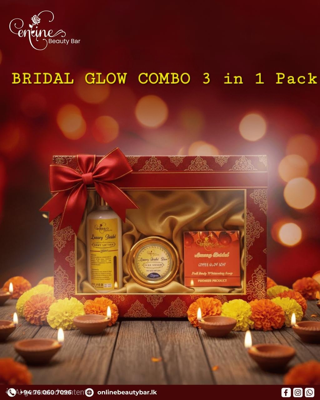 Bridal Glow Combo Pack 3in1