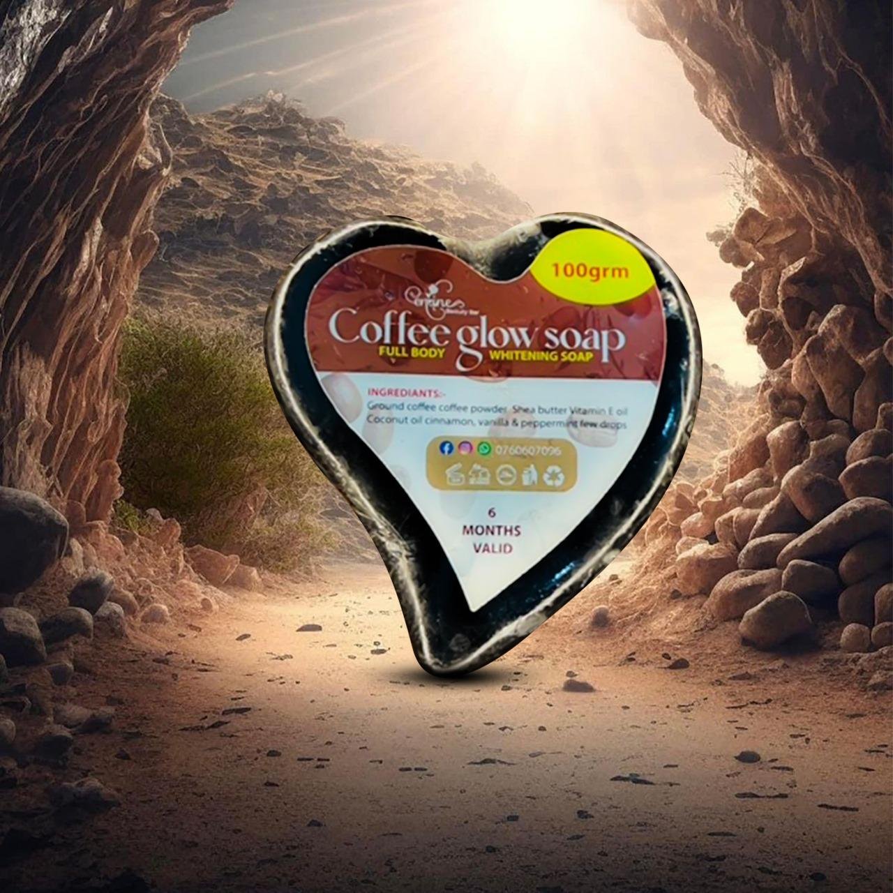Bridal Coffee Glow Soap - Stress Buster - Image 4