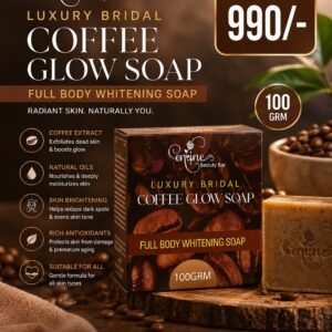 Bridal Coffee Glow Soap - Stress Buster