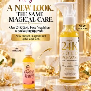 Magical 24K Gold Facewash - "Glow Like Gold"
