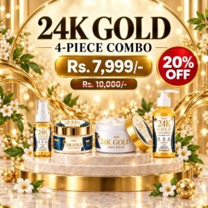 Magical 24K Gold Set 4 in 1 Combo Pack