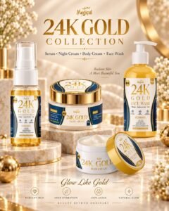 Magical 24K Gold Set 4 in 1 Combo Pack
