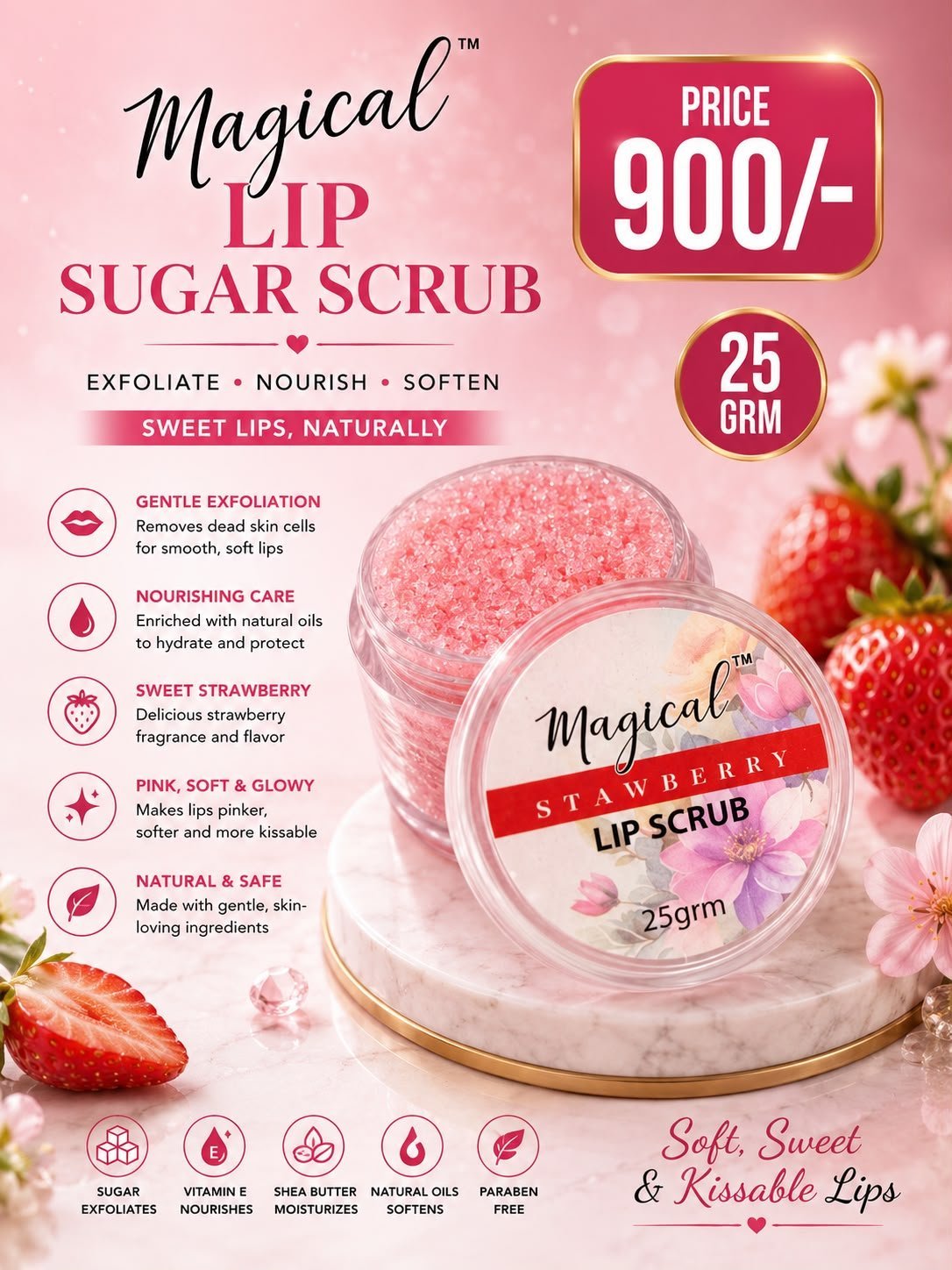 Lip Care Set with Free Lip Scrub