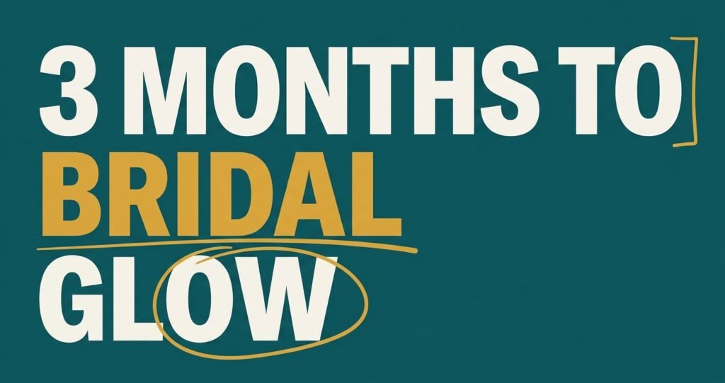 Pre-Wedding Skincare Timeline: 3 Months to Bridal Glow