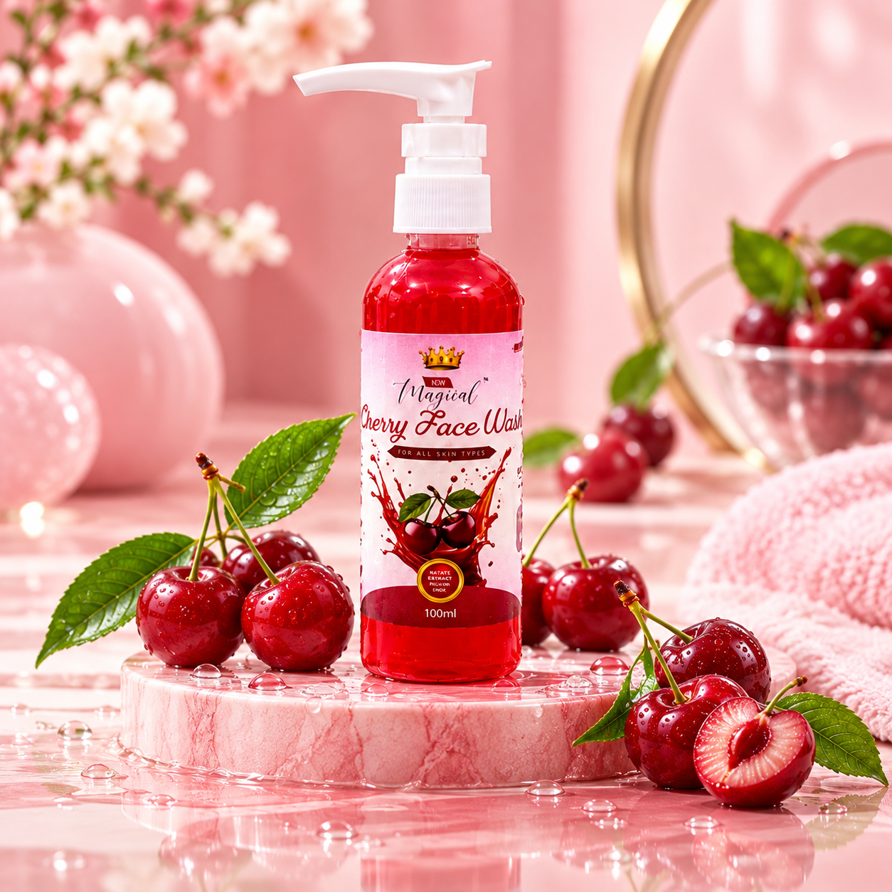 Magical Cherry Facewash - De'Cherry Be'Berry - Image 2